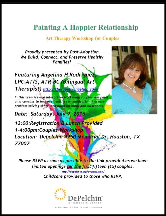 Couples Retreat! Art Therapy Workshop for Couples